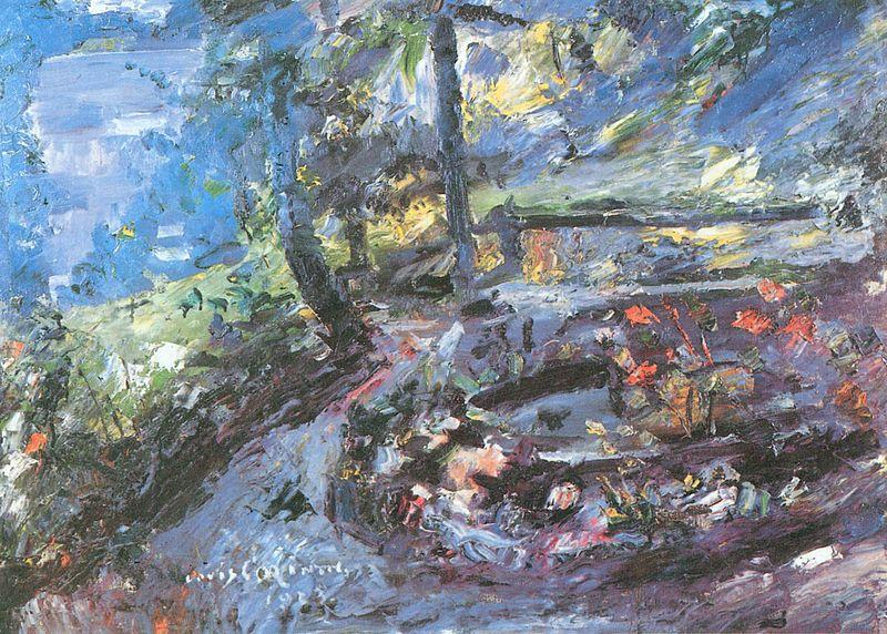 Regenstimmung am Walchensee, Lovis Corinth